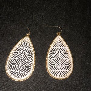 White Earrings